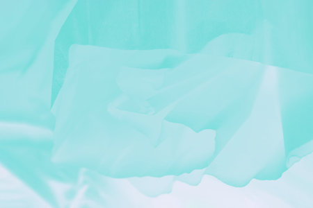 Pale aquamarine turquoise gradient abstract backgroundの写真素材