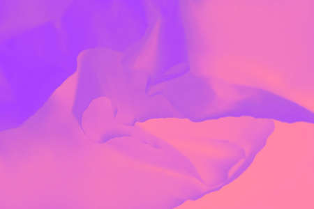 Flying violet fabric background, gradient abstract background