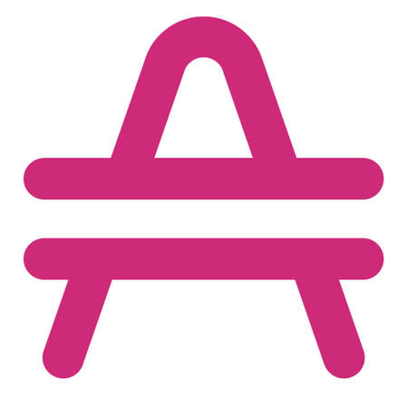 AMP token symbol cryptocurrency logo coin icon isolated on white background. Vector illustration.のイラスト素材