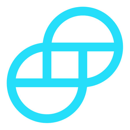 GEMINI cryptocurrency stock market isolated on white background. Crypto stock exchange symbol design element for banners. vector illustration.のイラスト素材