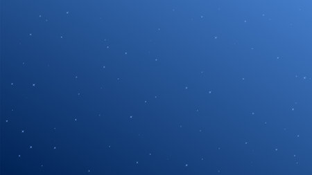 Blue gradient sky with white stars. vector background.のイラスト素材