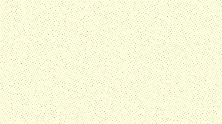 Dotted grunge texture for overlay isolated on yellow background. Many uneven small dots collected in grid. Vector design element.のイラスト素材
