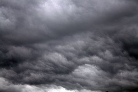 Background with dark-gray storm-clouds