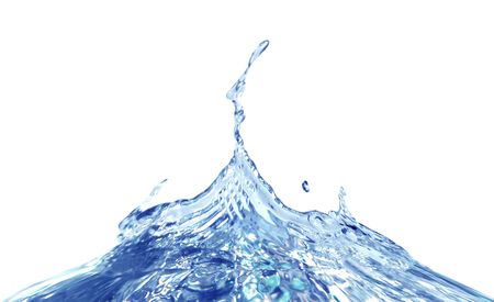 Splashing water abstract backgroundの写真素材