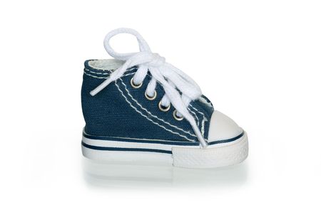 Classic sneaker miniature modelの写真素材