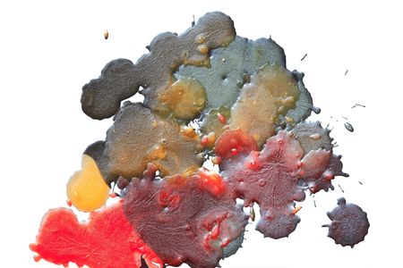 Motley wax drops backgroundの写真素材