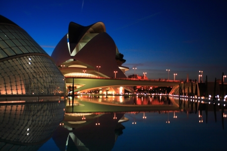 The City Of Arts And Sciences In Valencia, Spainのeditorial素材