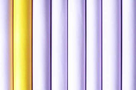 Abstract background made from lot of paper tubes