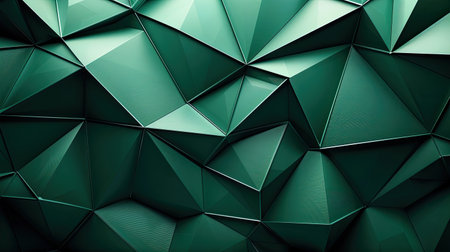 3d abstract dark green background. Stylish creative wallpapers.の素材