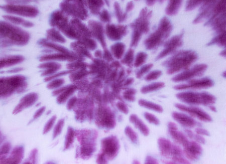 Purple Tie-Dye Pattern: Vibrant Abstract Art Texture for Modern Design Projectsの写真素材