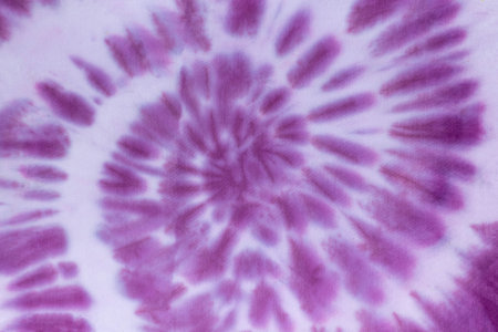Purple Tie-Dye Texture Background, Abstract Artistic Design for Creative Projectsの写真素材