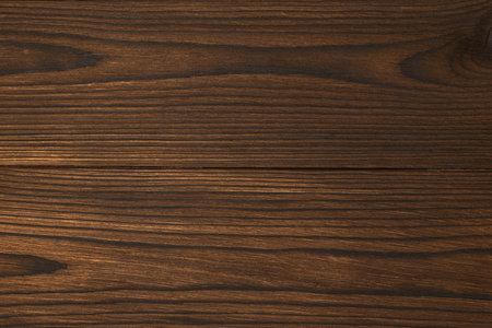 ** Dark Brown Wooden Texture Background, Seamless Wood Grain Pattern for Design, Natural Timber Surfaceの写真素材