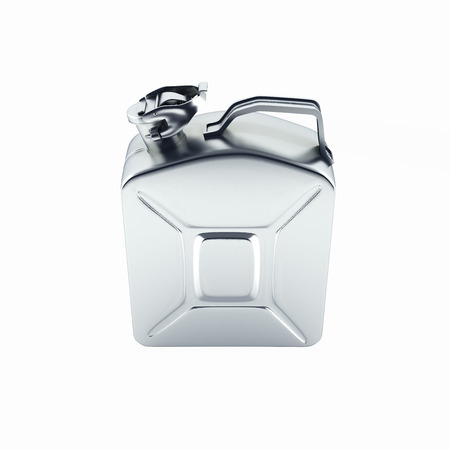 Gas canister without shadow on white background 3dの写真素材