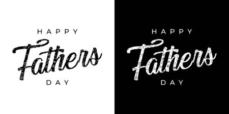 Greeting card template for Father Day. Vector illustration EPS 10のイラスト素材