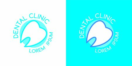 Health Dent   design vector template linear style. Dental clinic   concept icon.のイラスト素材