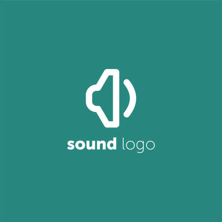 Music connecting the world logo logotype vector iconのイラスト素材