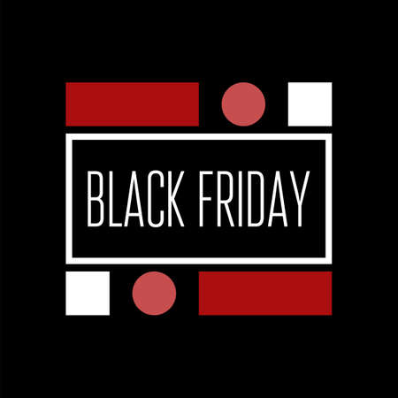 Black Friday sale tag. Black friday design, sale, discount, advertising, marketing price.のイラスト素材