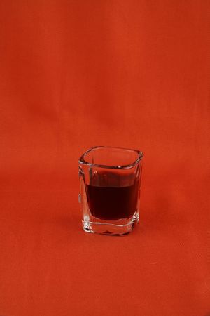 dish 014 glass with wineの写真素材