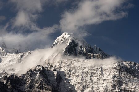 Nepal, Annapurna. Mardi Himal trek.の写真素材