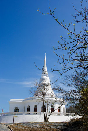 Pagoda whiteの写真素材