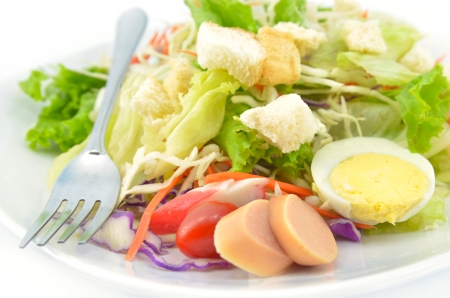 Vegetable saladの写真素材