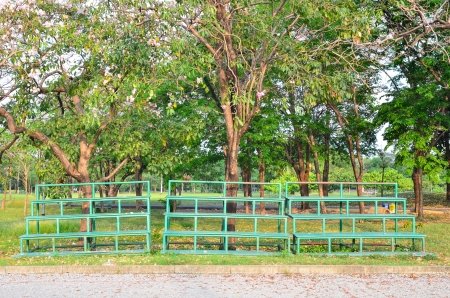 Green Grandstandの写真素材