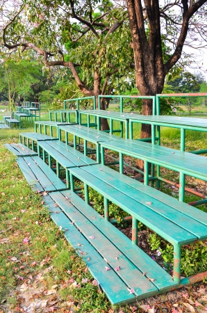 Green Grandstandの写真素材