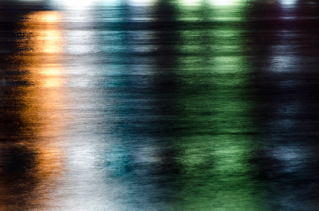 Color of the light reflect on the waterの写真素材