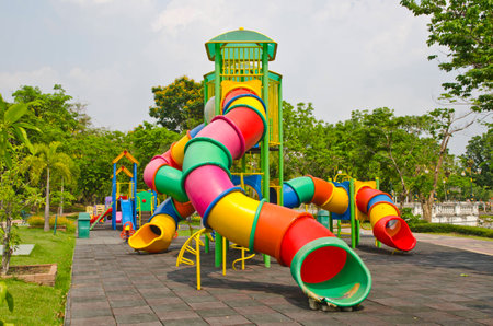 colorful children playground