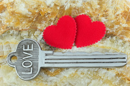 our love keyの写真素材