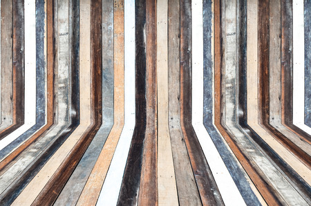Texture of Old wood floorの写真素材