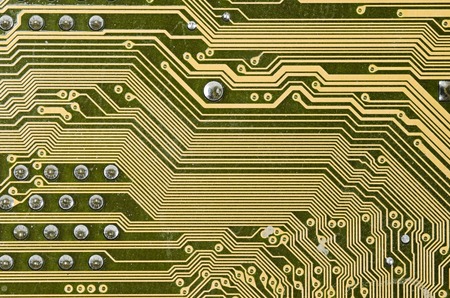 modern circuit boardの写真素材