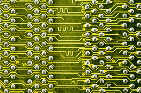 modern circuit boardの写真素材