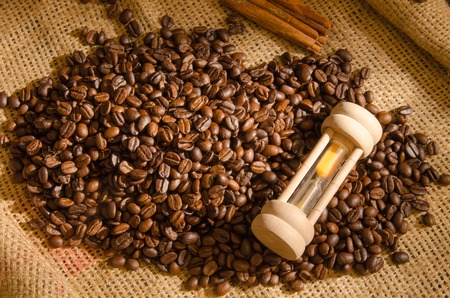 Roasted coffee beans