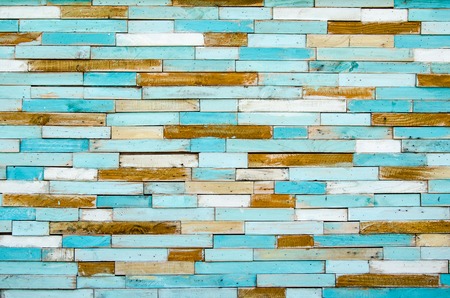 wood pattern decoration wallの写真素材