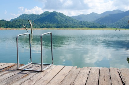 Swimming Pool Stairの写真素材
