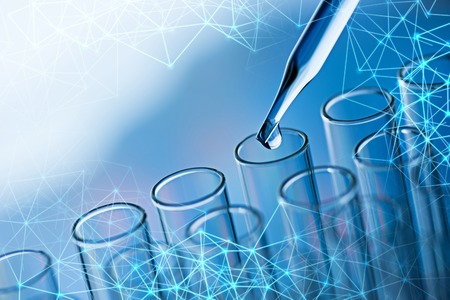 science laboratory test tubes