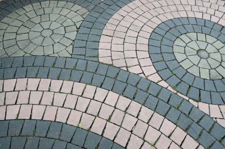 Paving stones textureの写真素材