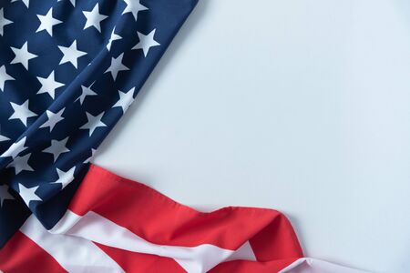 American (USA) flag for Memorial Day on 4th of July , Independent day background