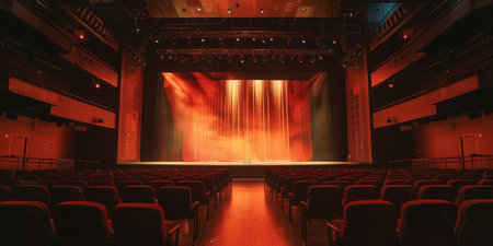 Feel the thrill of theater productions with our vibrant imageryの素材