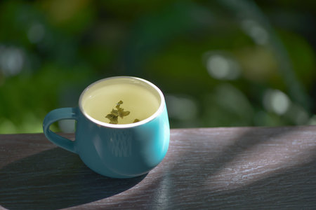cup of teaの写真素材