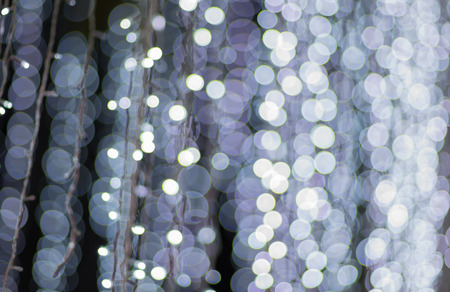 defocused circle light background