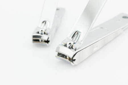 nail clippers isolated on white background
