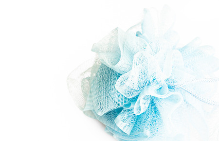 Toiletries used scrubs. And bubbles.の写真素材