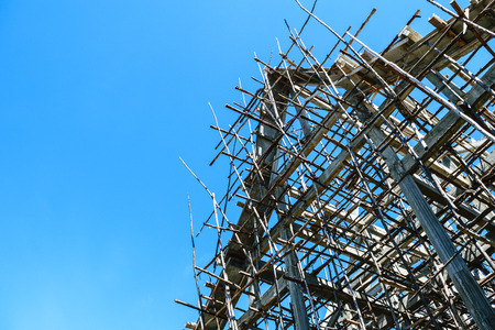 Construction Church of Buddhism in Thailand.