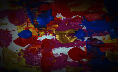 Brush stroke , colorful painting Abstract Oil color Background