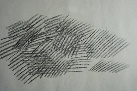 Practice drawing colored lines , curves, straight linesの写真素材