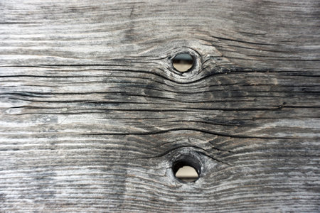The texture of the old wood with a beautiful pattern