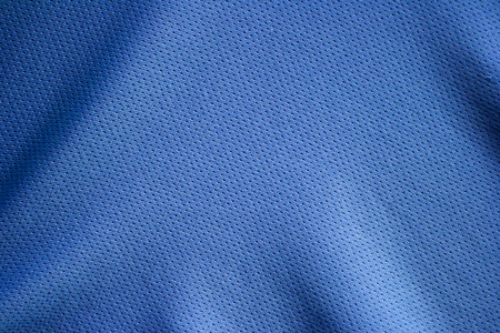 Sport clothing fabric texture background, top view of cloth textile surfaceの写真素材