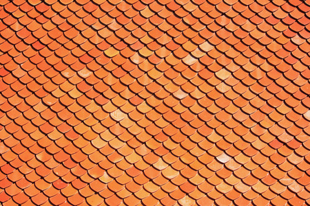 old tile roof vintage styleの写真素材